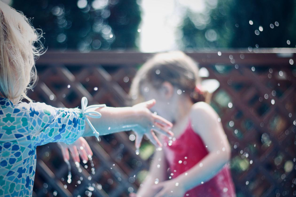 Kids playing outdoor